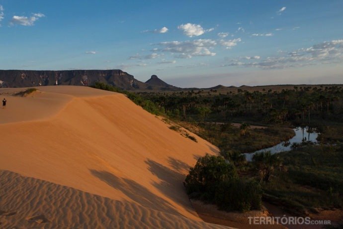 A Serra do Espírito Santo é a origem das Dunas