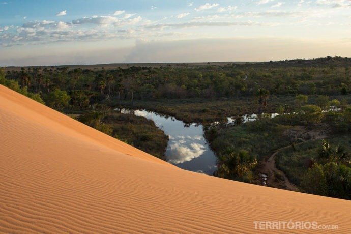 Os contrastes da paisagem fazem desse lugar o melhor para fotografar no Jalapão Os contrastes da paisagem fazem desse lugar o melhor para fotografar no Jalapão