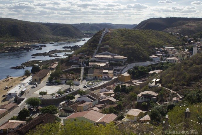 Piranhas vista do Mirante Secular