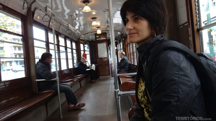 Interior do tram