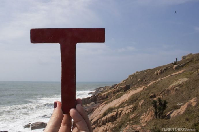 No Farol de Santa Marta, em Santa Catarina