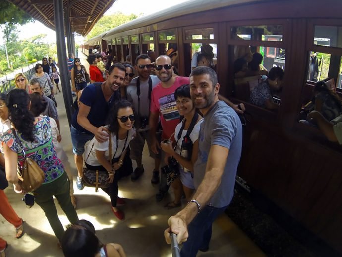 Nosso grupo Estação de Tiradentes