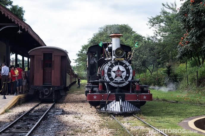 Estação de trem em Tiradentes