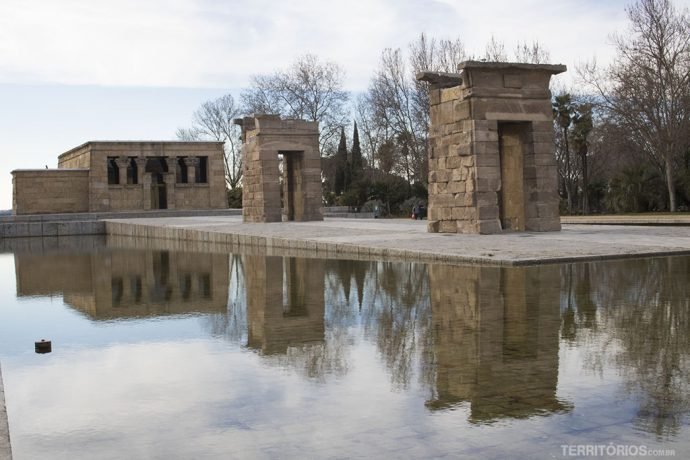 Templo de Debot no Parque del Oeste