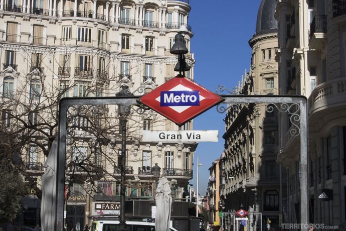 Metro é o meio de transporte mais rápido