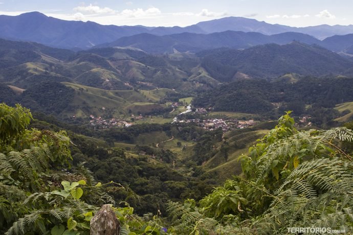 Visconde de Mauá vista da estrada