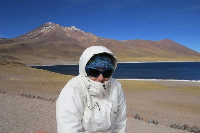 Muito frio e vento nos lugares acima de 4 mil metros de altura
