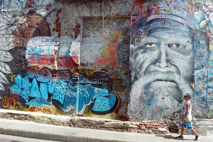 Muros coloridos de Getsanamí