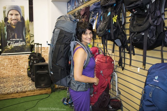 Equipamentos para viagem Equipamentos para viagem: mochilas