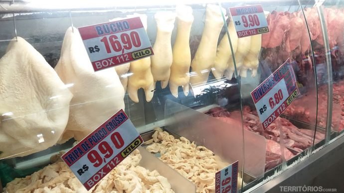 Míudos considerados exóticos encontrados no Mercado da Lapa