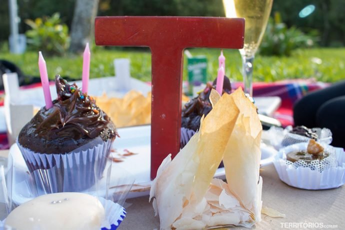 Sempre bom comemorar o aniversário com os doces de Pelotas