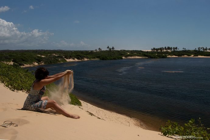 Virando croquete na Lagoa do Maceió