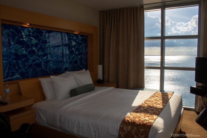 Suíte com vista para o mar