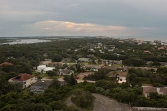 Vista do Ponce de Leon, um dos faróis na Flórida Vista do Ponce de Leon, um dos faróis na Flórida