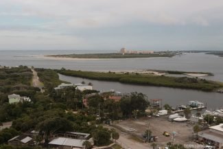 Vista do Ponce de Leon, um dos faróis na Flórida Vista do Ponce de Leon, um dos faróis na Flórida