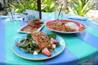 Cashew Crusted Salmon Salad Cashew Crusted Salmon Salad