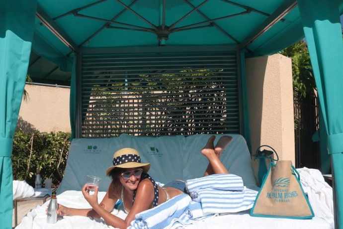 Curtindo o descanso em Palm Beach Gardens