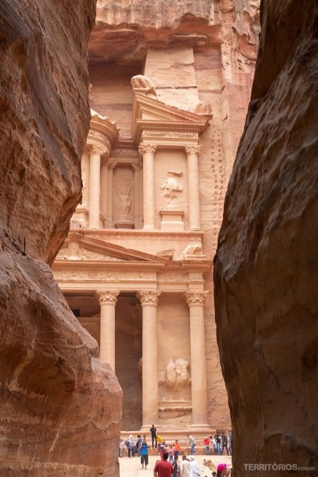 O Tesouro visto pela primeira vez pela maioria dos turistas O Tesouro visto pela primeira vez pela maioria dos turistas