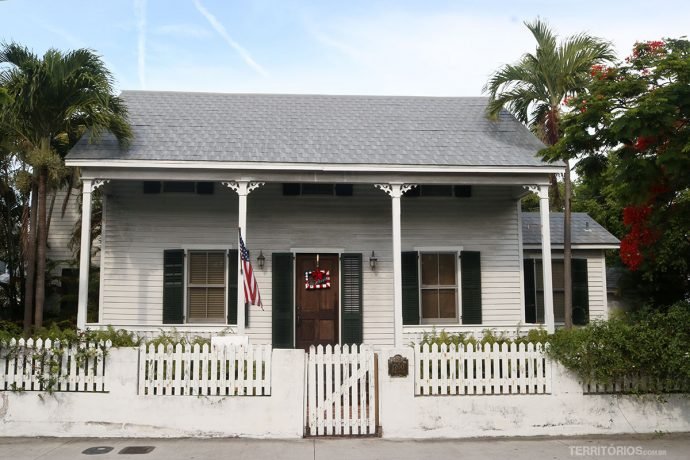 Casa típica em Key West