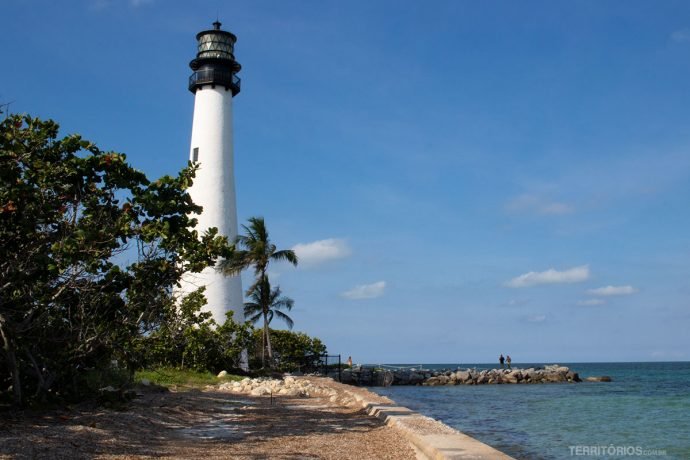 Farol em Key Biscayne