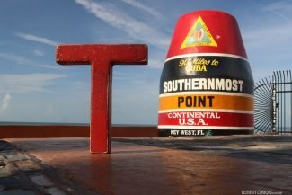 Ponto mais extremo sul dos Estados Unidos fica quase 150 km de Cuba Ponto mais extremo sul dos Estados Unidos fica quase 150 km de Cuba