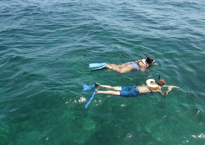 Snorkel no Caribe