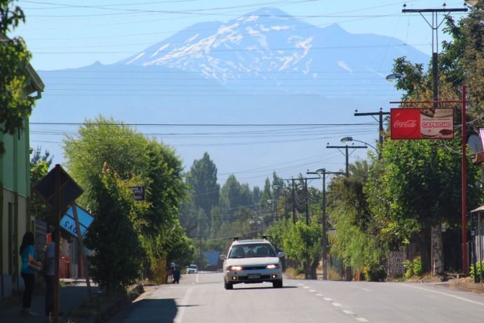 Cenários no Chile de carro