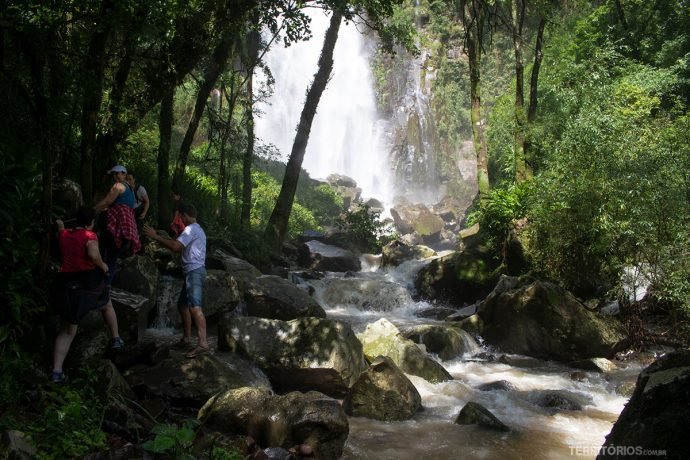 Cascata do Moinho em Progresso