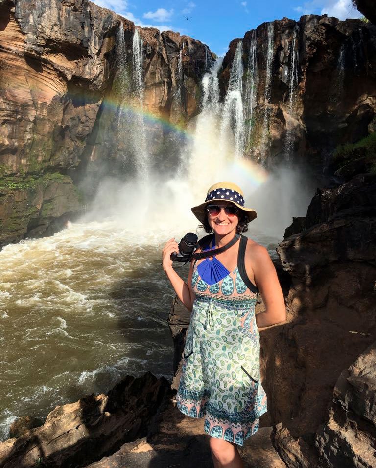 Roberta no Parque Nacional da Chapada das Mesas