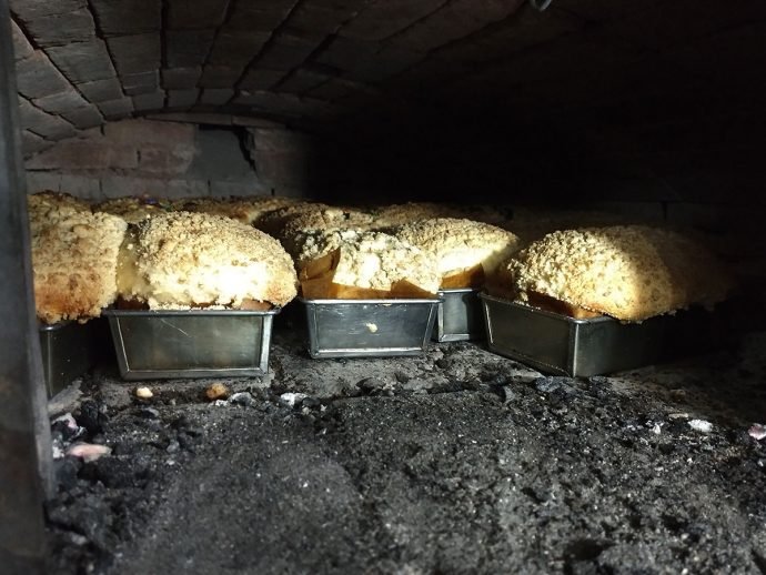 Cucas no forno