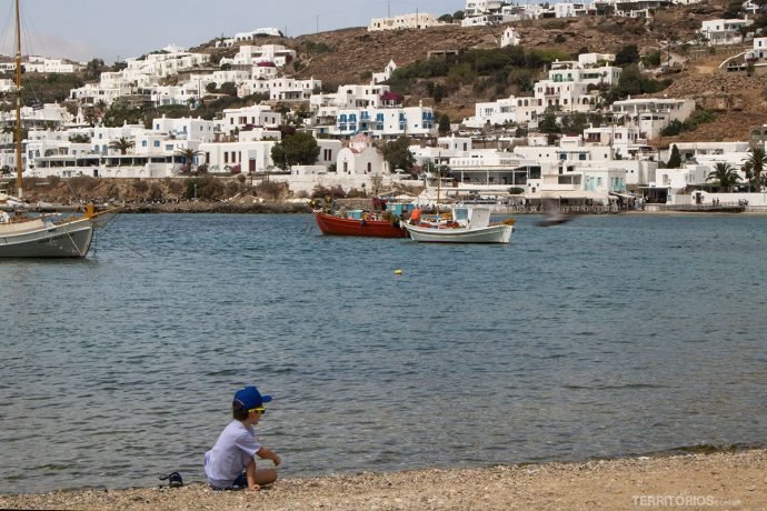 Baía de Mykonos