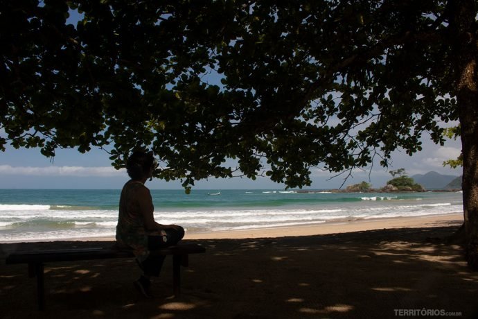 Sombra para descansar da caminhada