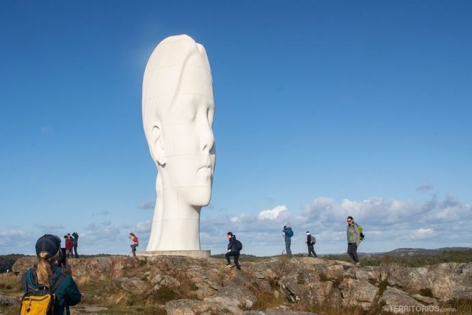 Escultura Anna de Jaume Plensa