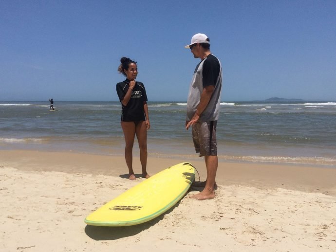 Surfe na Guarda do Embaú
