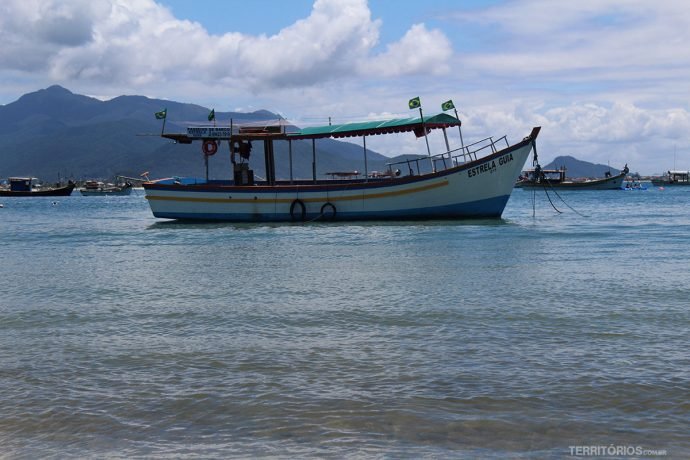 na Praia da Pinheira